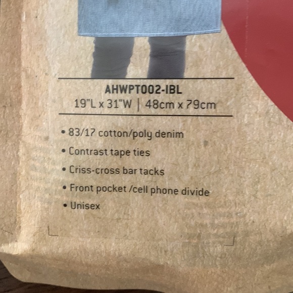 CHEF WORKS URBAN COLLECTION HALF BISTRO APRON - Picture 3 of 4